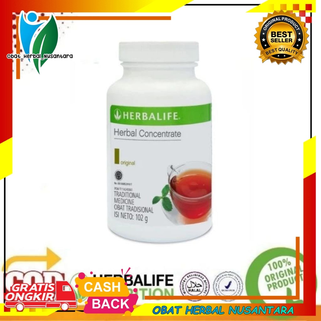 TEH HERBALIFE CONCRETE_ORIGINAL Pembakaran Lemak Penurun Berat Badan, Teh_Herbalife Untuk Diet Pelan