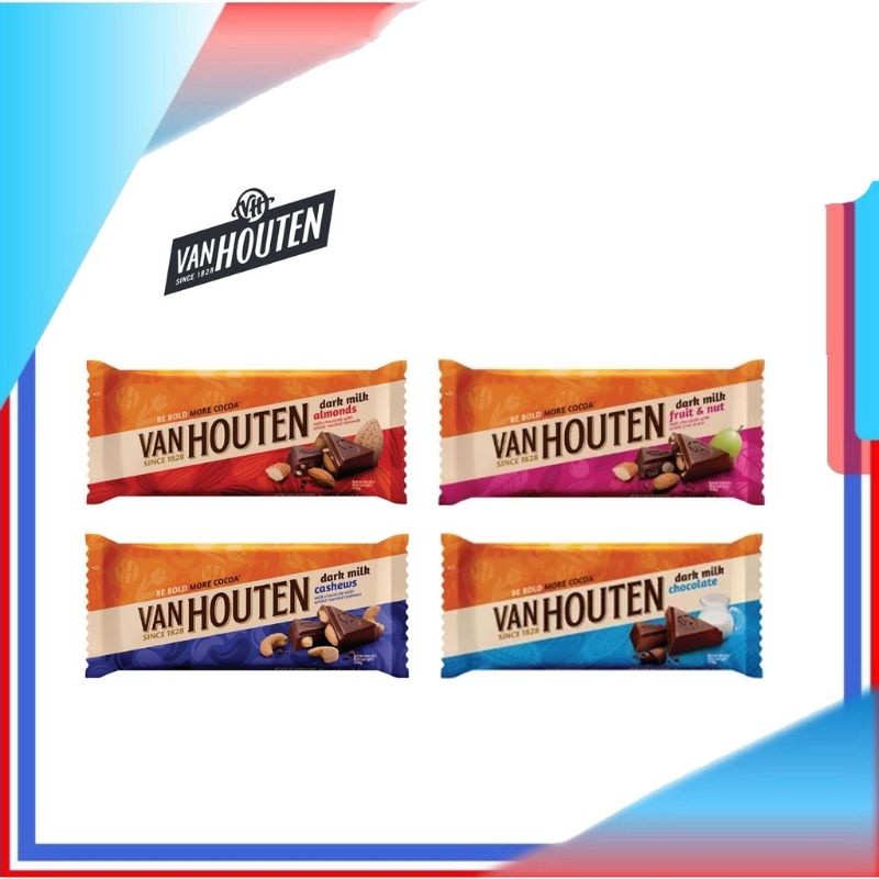 

coklat Van Houten hazelnut 40 gram