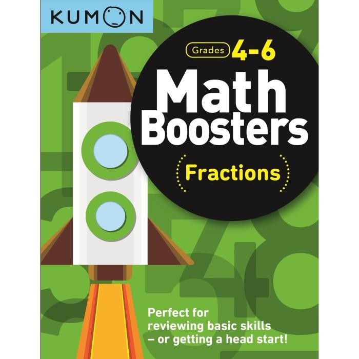 

PROMO!Kumon - Math Boosters: Fractions (Grades 4-6)READY