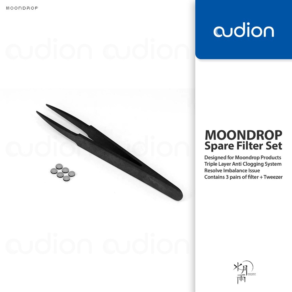 Moondrop Replacement/Spare Filter for Chu 2/Starfield 2/Aria 2