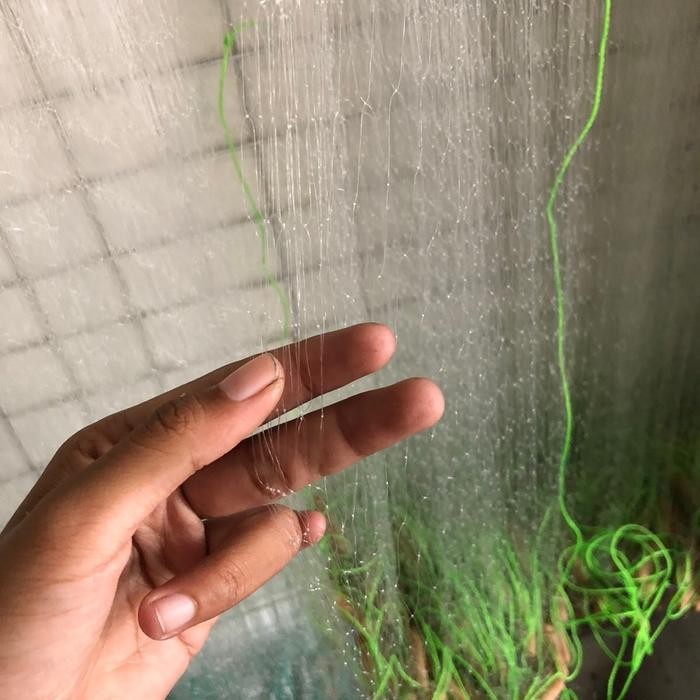 Promo Jaring ikan panjang 25M jaring ikan siap pakai - 3/4in terlaris