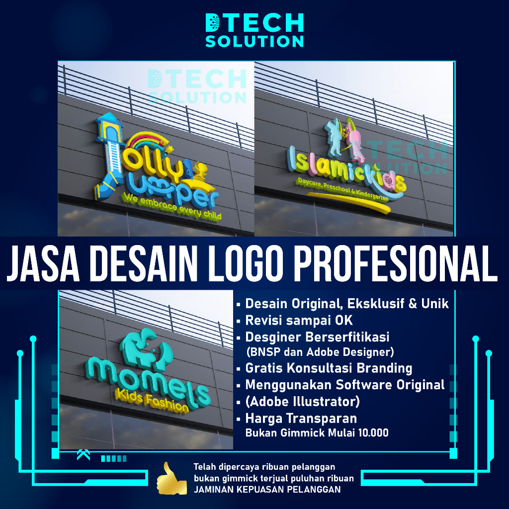 Desain Logo Maskot | Jasa Design Logo Yayasan Perusahaan