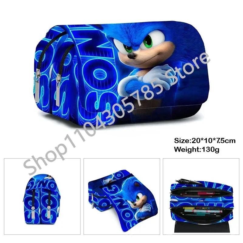 

Super Mario Bros Yoshi Cartoon Game Pencil Case New Anime Pen Holder Bags Girl Boy Big Capacity School Supplies Gifts Pencilcase