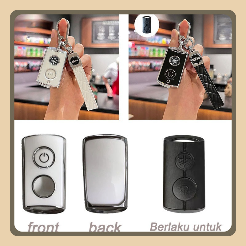 Gantungan Kunci Remote Motor Yamaha Case Kunci Motor Keyless Sarung Kunci Remote Keyless Key Protect