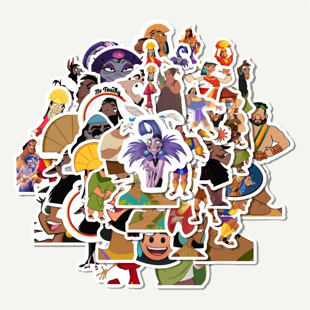 

Sticker Pack Sticker Kartun The Emperor's New School Sticker | Sticker TUMBLR | Stiker LAPTOP KOPER HELM