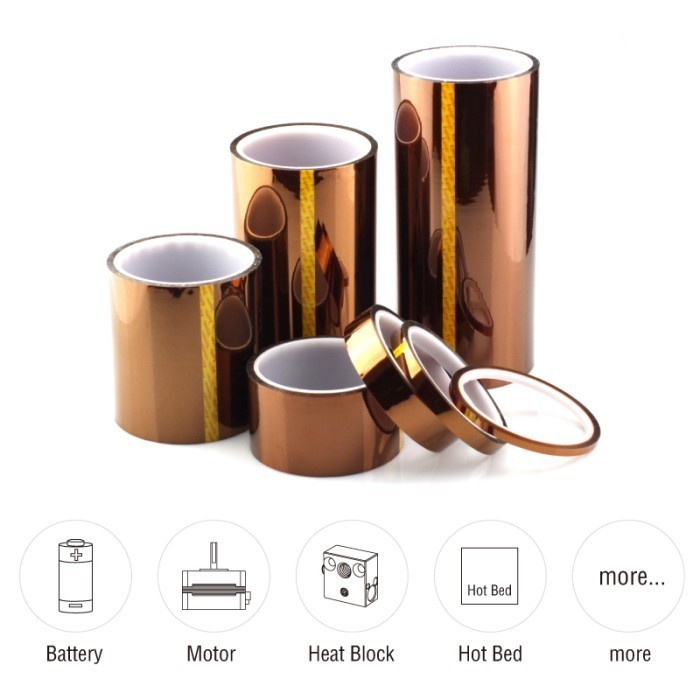 

Tape Lakban Perekat Heat Resistant Polyimide High Temperature Adhesive