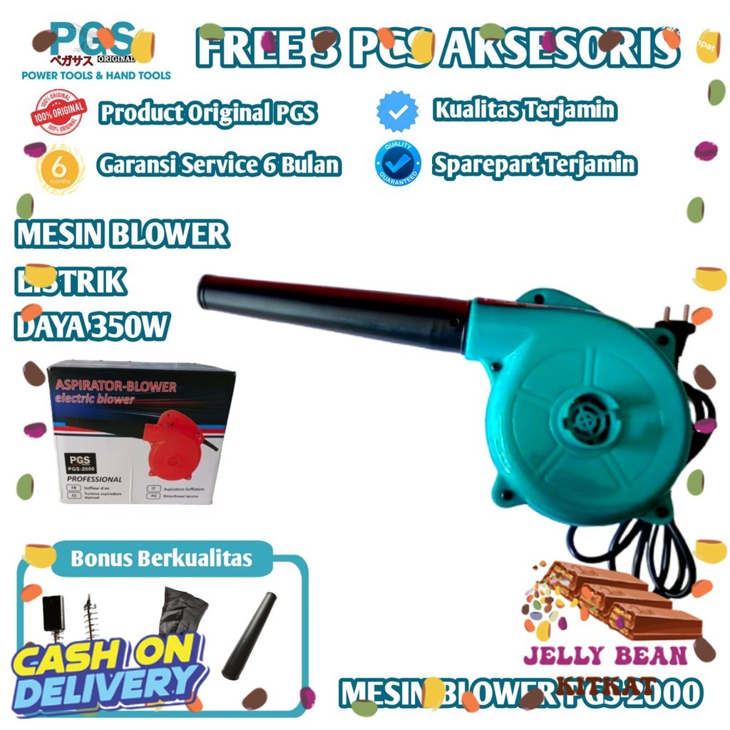 ELECTRIK BLOWER /ASPIRATOR BLOWER TANGAN PGS-2000