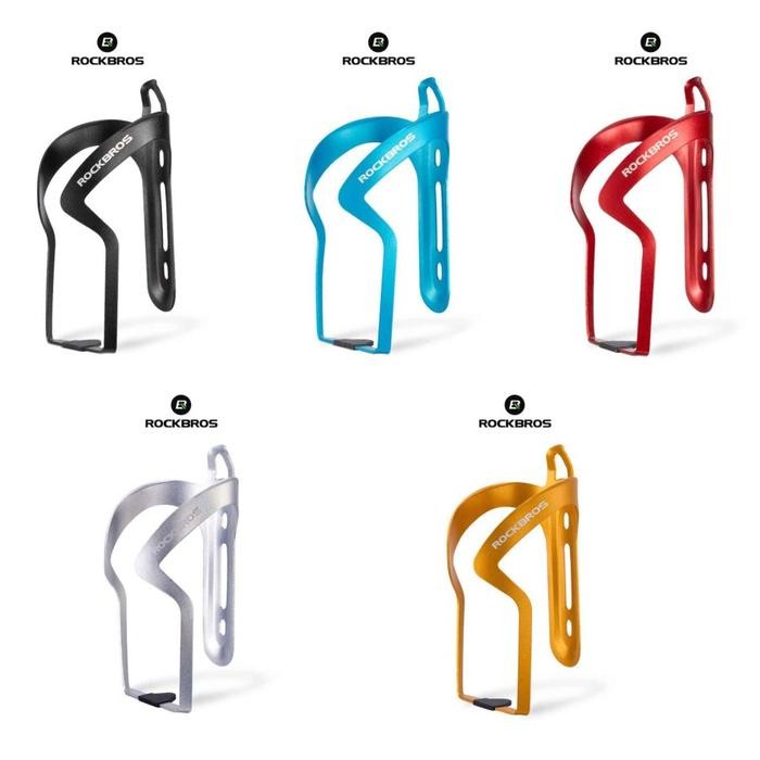 botol minum ROCKBROS 2019 tempat water drink bottle holder sepeda mtb rb seli - Silver