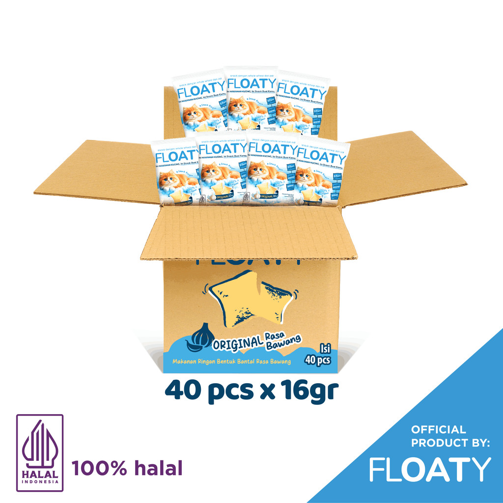 

PAKET ISI 40 - FLOATY SNACK ORIGINAL 16 gr