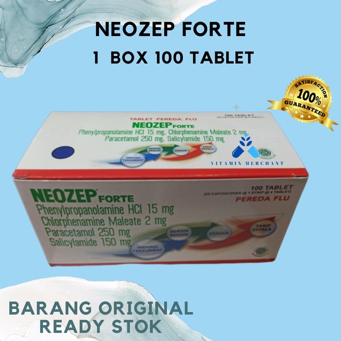 NEOZEP FORTE 1 BOX 100 TABLET - vm2