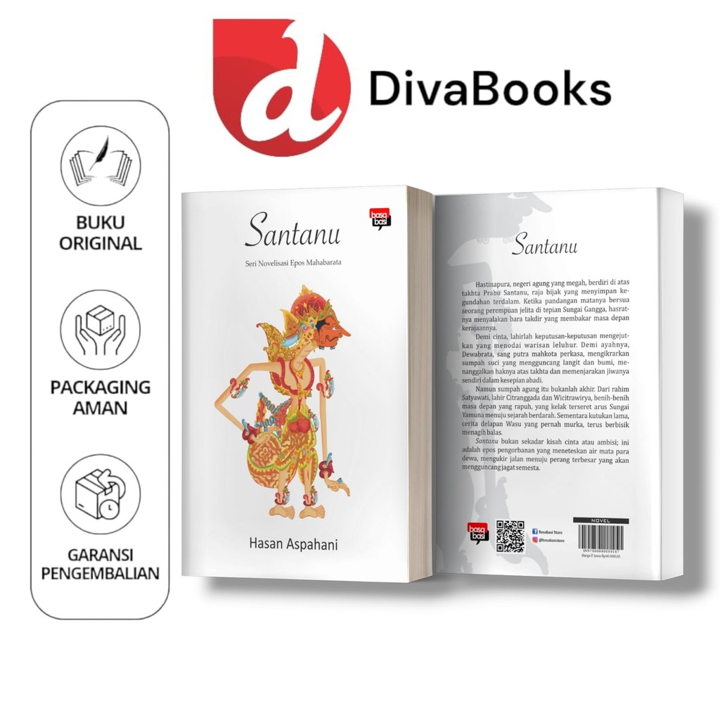 Basabasi - Buku Santanu; Seri Novelisasi Epos Mahabarata (Cerpen) - Hasan Aspahani