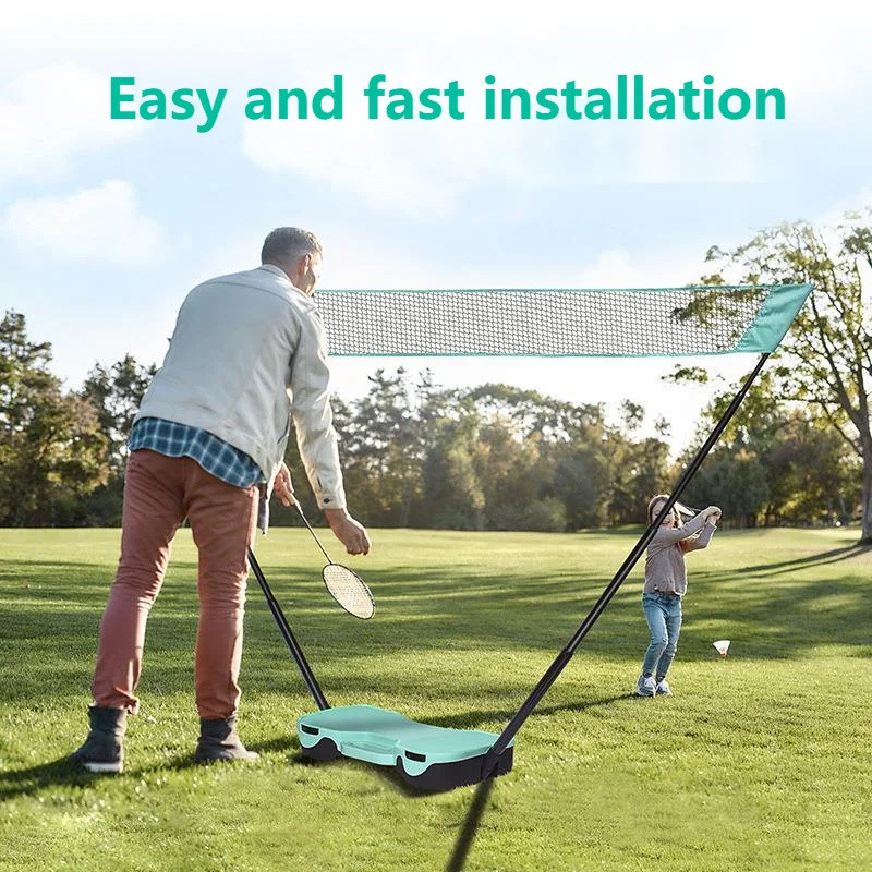 Outdoor Badminton Net Bracket Badminton Mesh Portable Badminton Net Folding Badminton Net Bracket