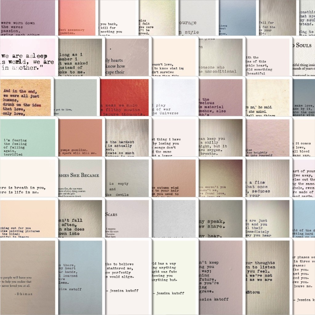 

Stiker Cutting Pack Stiker Retro Inspirasi Kata-Kata Isi 100Pcs Series Aesthetic Lucu Keren Untuk Koper Bahan Vynil