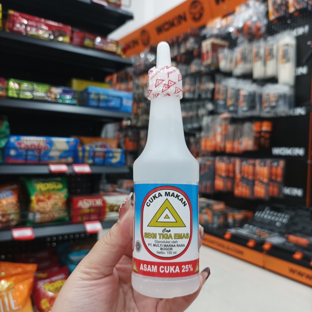 

Cuka Makan Segi Tiga Emas 150ml