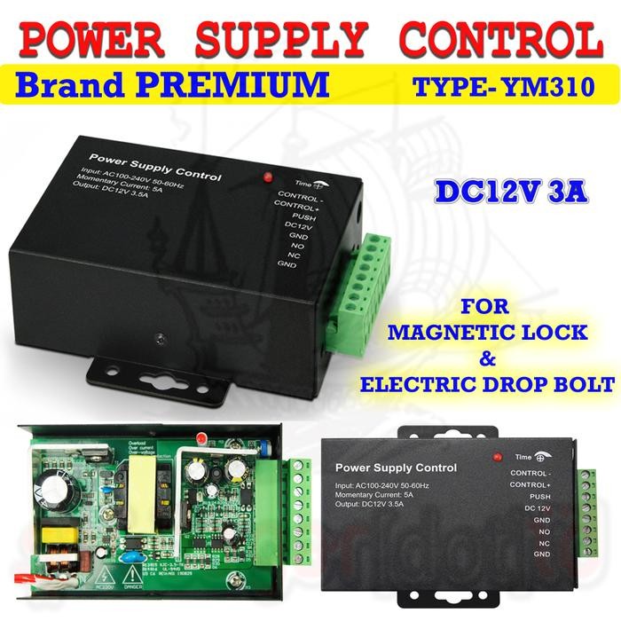 

POWER SUPPLY 12V 3A UTK RFID ACCESS DOOR LOCK CONTROL SWITCH MODE