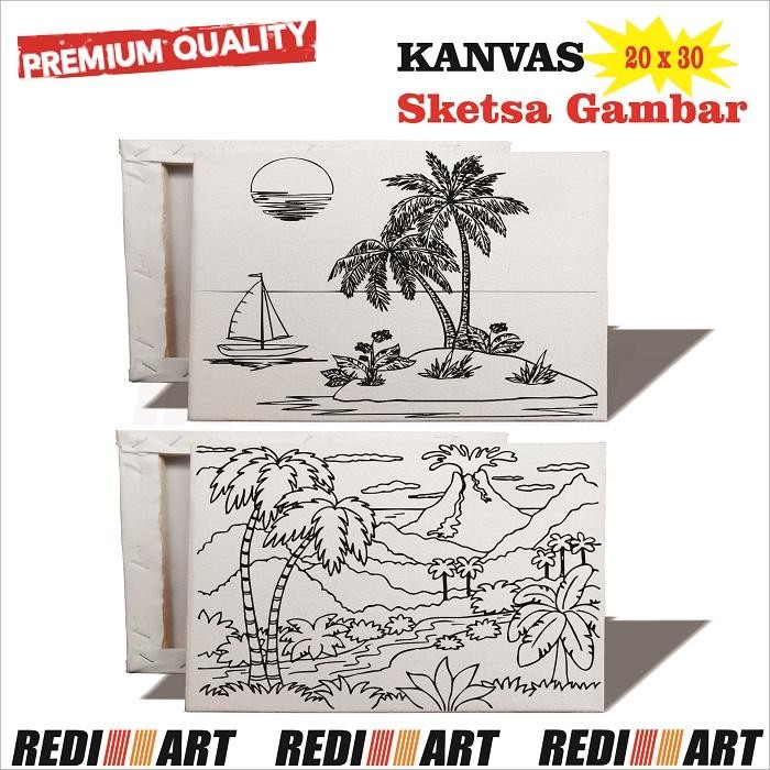 

Kanvas Lukis Sketsa Gambar 20x30 cm - 1