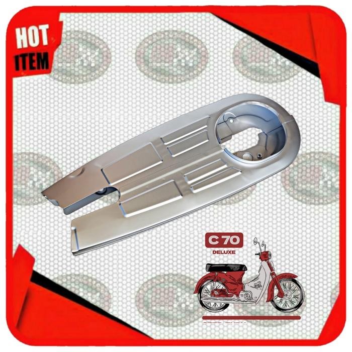 Tutup Rantai / Katengkas Besi Honda C70 | ASTREA STAR | PRIMA (Shock Panjang)