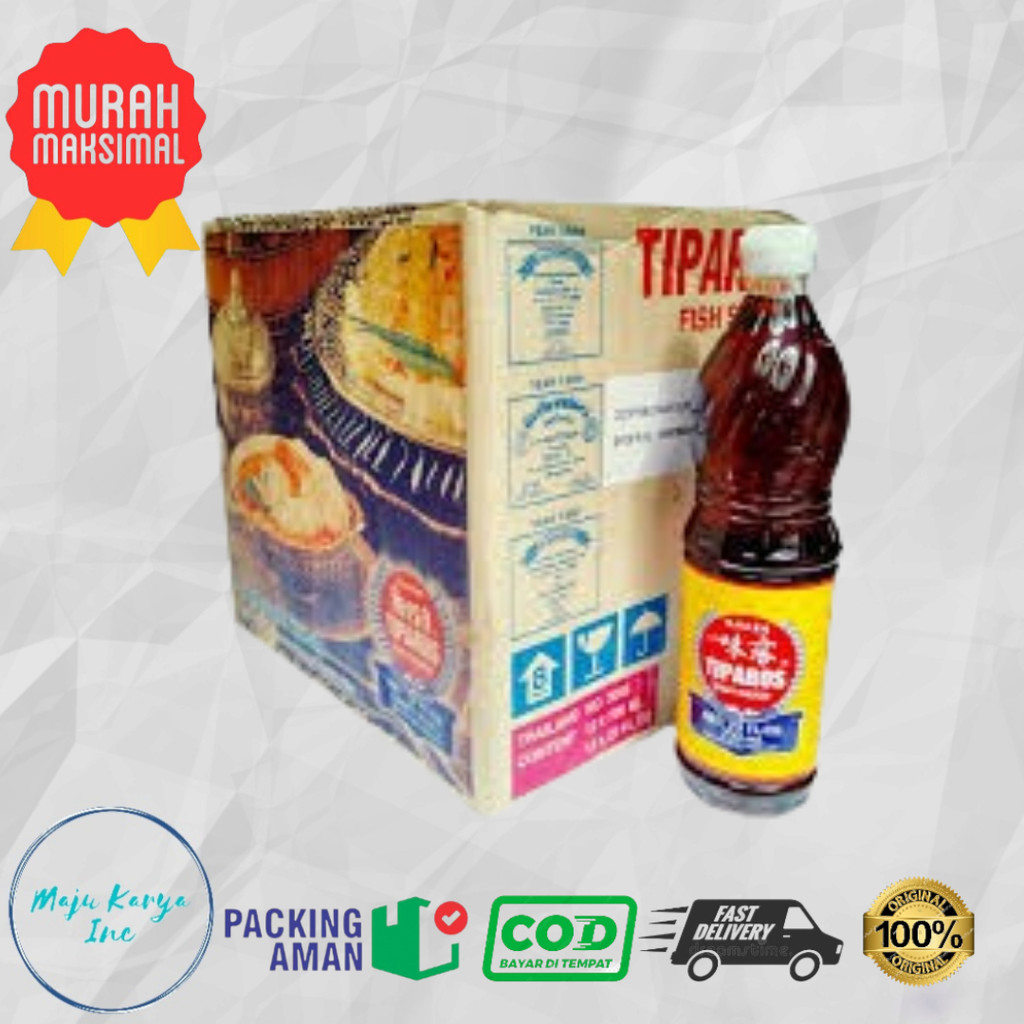 

Fish Sauce Tiparos Premium Kecap Ikan 700 ml 1 dus isi 12 botol
