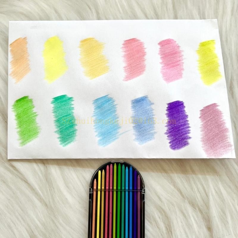 

2.0mm Mechanical Pencils Set with 12 Colors Refills Sketching Pencils Practical Drawing Pencils Automatic Pencils best sale