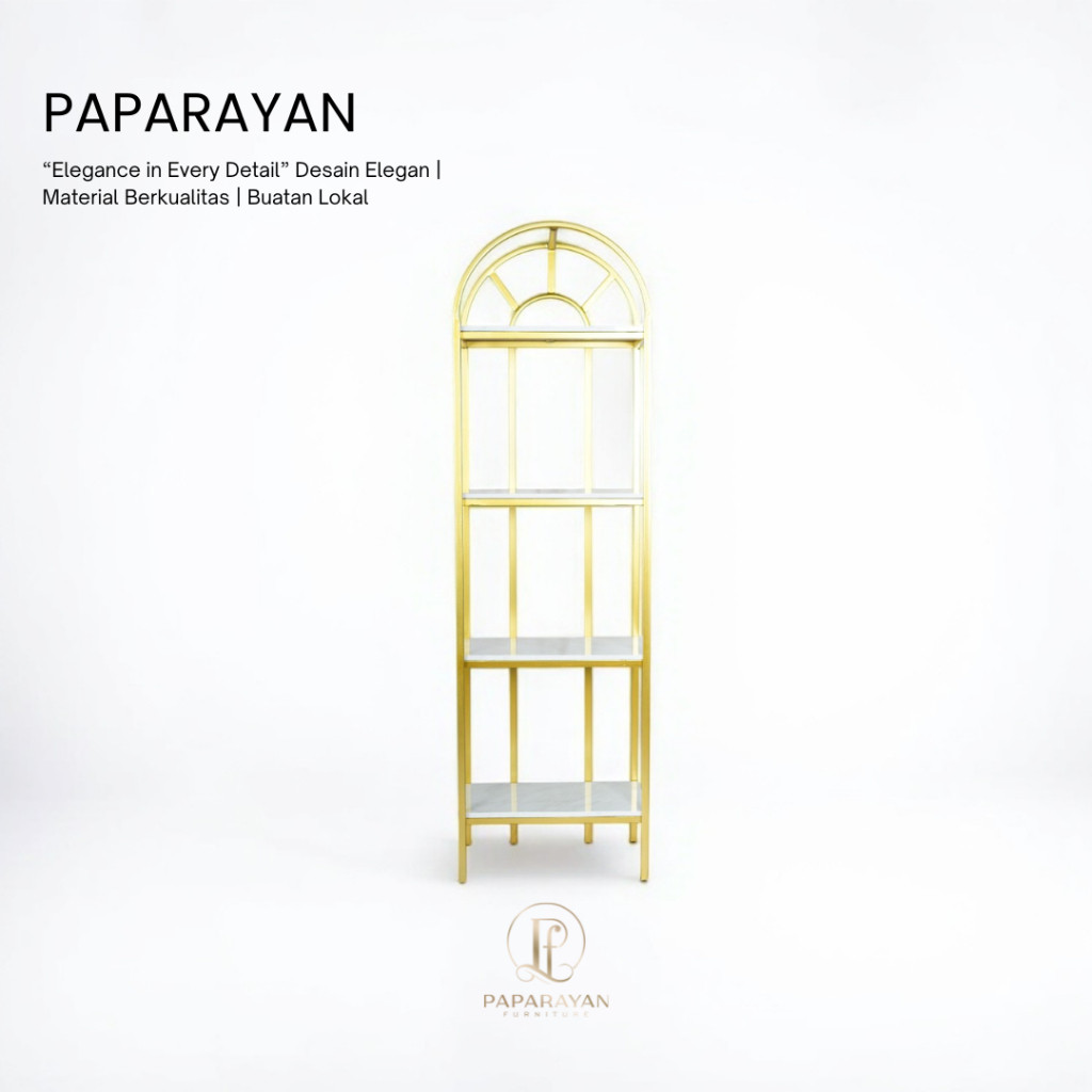 Rak perapian ruang tamu/Rak pajangan ruang tamu - Paparayan Furniture