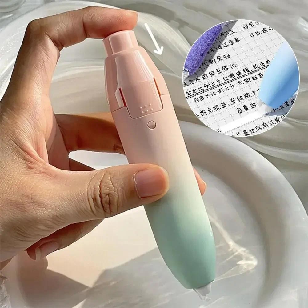 

Portable Correction Tool Compact Push-type Correction Tape Pen Set for Home School Office Stationery Supplies for Students