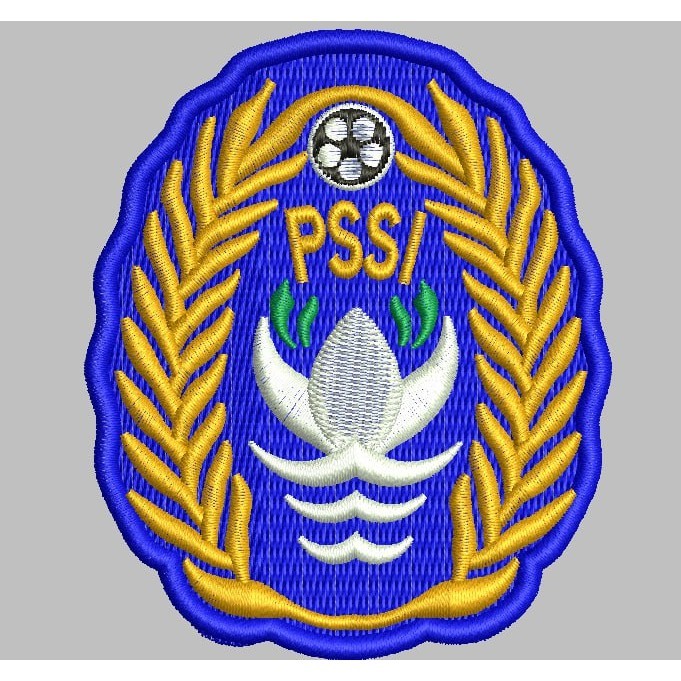 INOVASI-227 PATCH BORDIR LOGO PSSI BOLA AKSESORIS