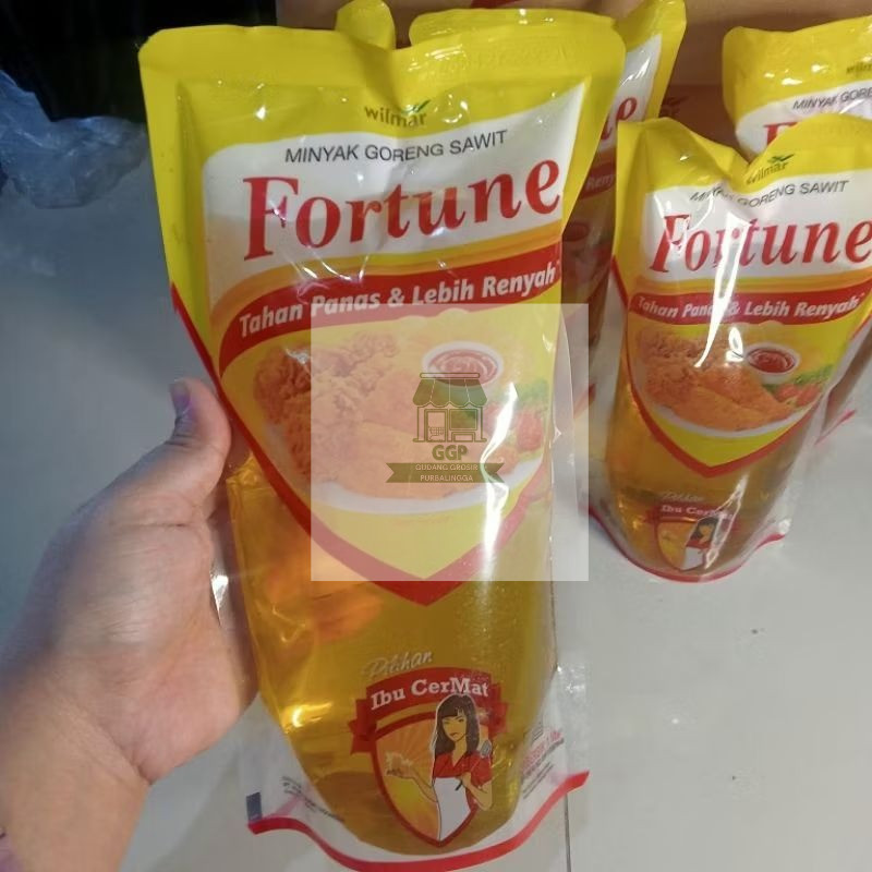 

Minyak Fortune 1 Liter Kemasan Pouch | Minyak Goreng Fortune