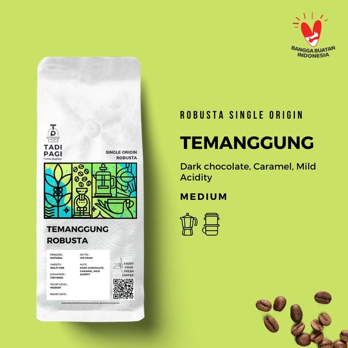 

COD Robusta Temanggung 200 gr Roast Bean Coffee - Kopi biji matang