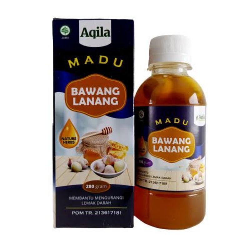 

ORIGINAL | Madu Bawang Lanang Aqila Isi 280 gr | Herbal Waz