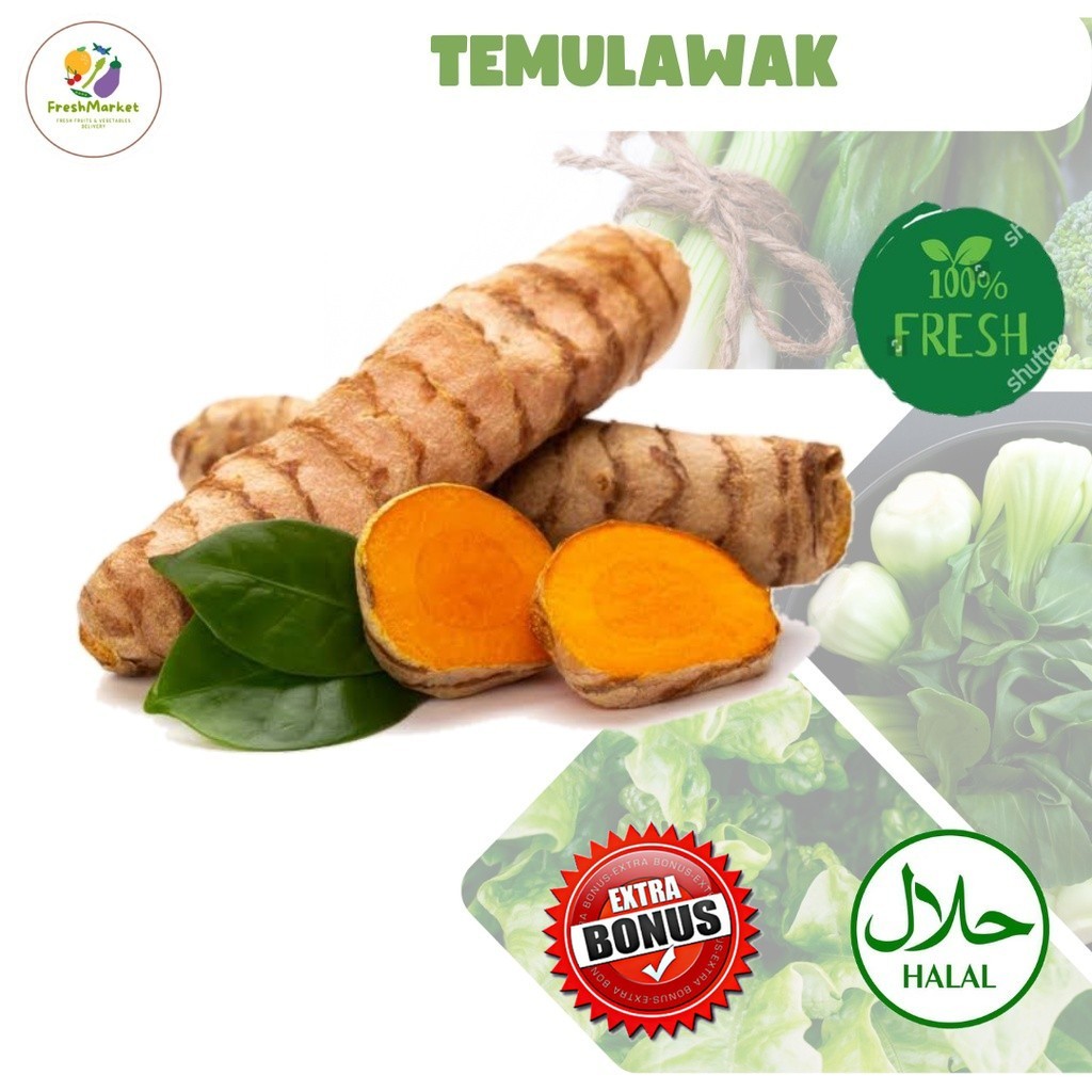 

Temulawak Bumbu Rempah Segar 250 Gram Sayurinstant