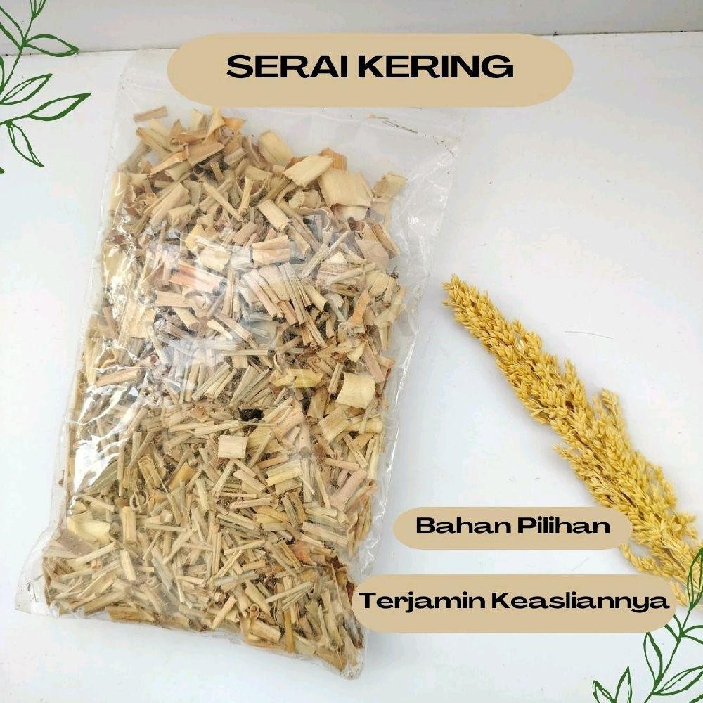 

Sereh/Serai Rajang Kering Asli Bersih 500 Gram