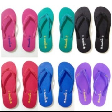 Sandal Jepit Swallow Nice  Wanita Polos Warna Warni