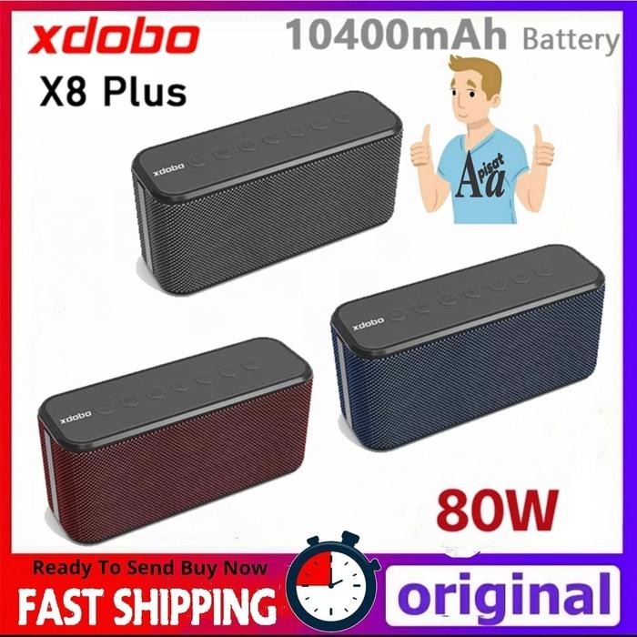 XDOBO X8 PLUS 80W Deep Bass Speaker Wireless Bluetooth Original