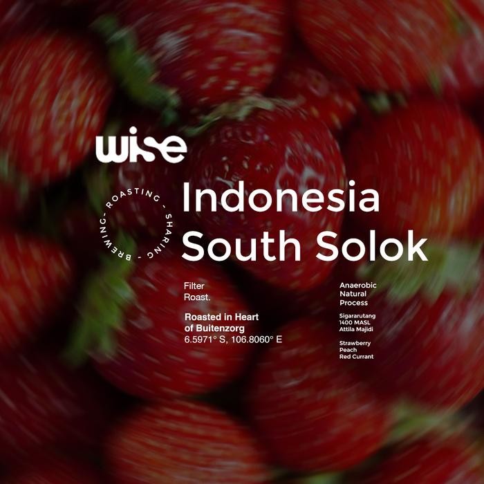

Terbaru Solok Selatan Natural Anaerobic Strawberry - Filter Roast - Speciality Coffee - Roastery by Wise - 100 Gr Terlaris Tbk