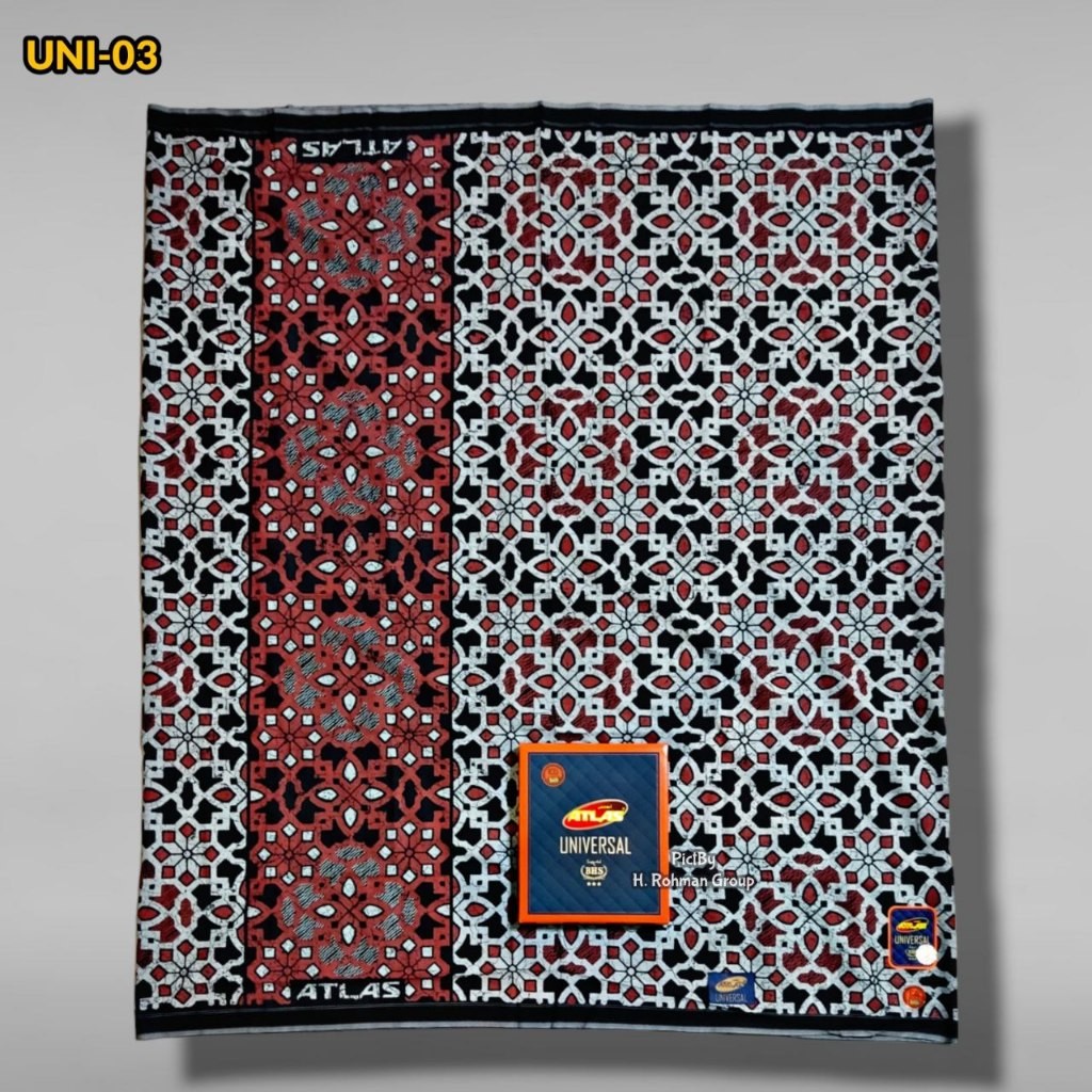 Sarung Atlas Universal Motif Batik BHS | Sarung Batik Gus Iqdam Series | Sarung Atlas Jawa Batik | S