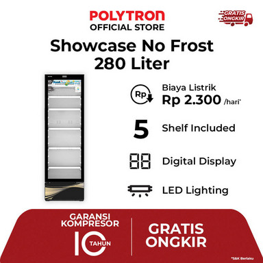 SHOWCASE POLYTRON 288 GLAZELL NO FROST