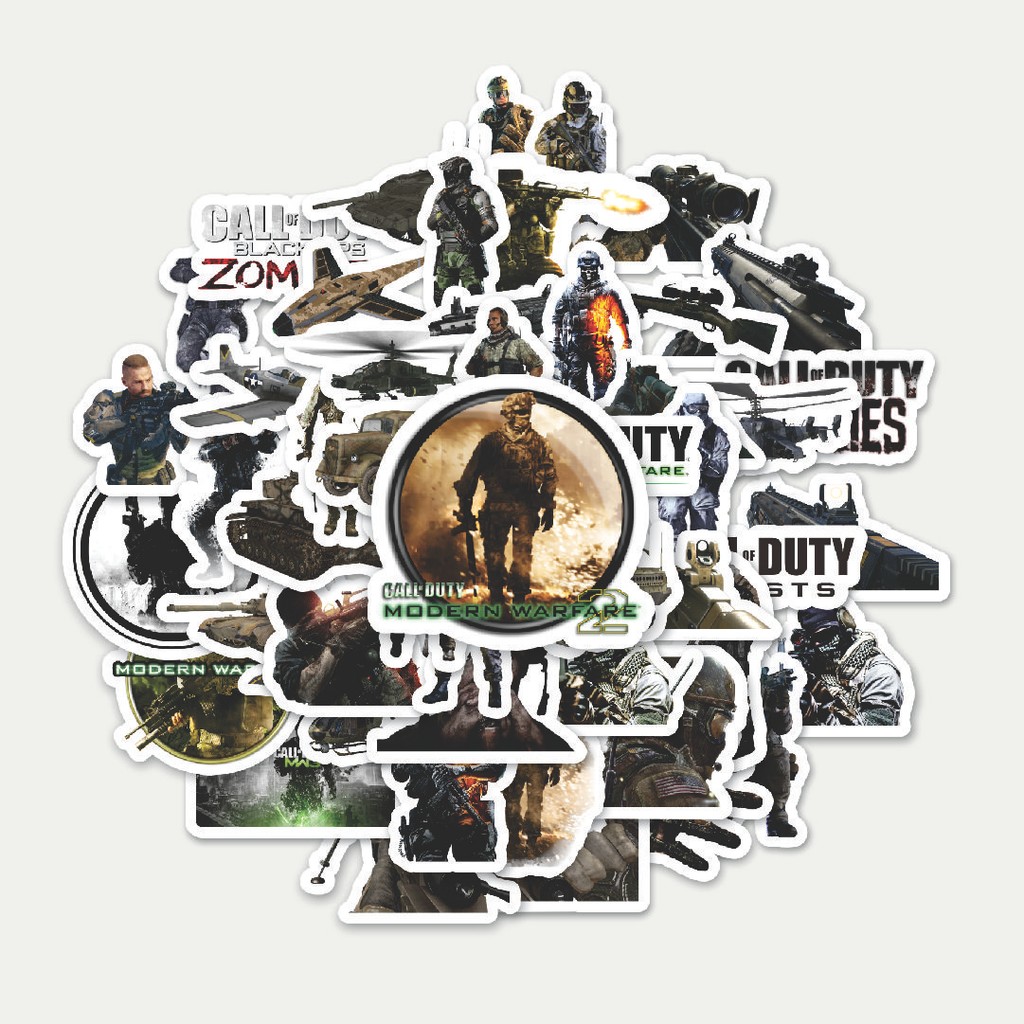 

Sticker Pack Stiker Call Of Duty Series Game 5 | Sticker TUMBLR | Stiker LAPTOP KOPER HELM