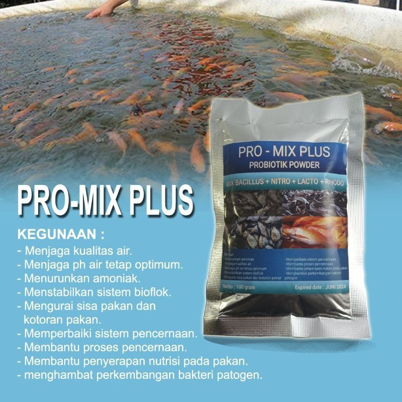 probiotik promix plus probiotik starter kolam bioflok ikan probiotik udang