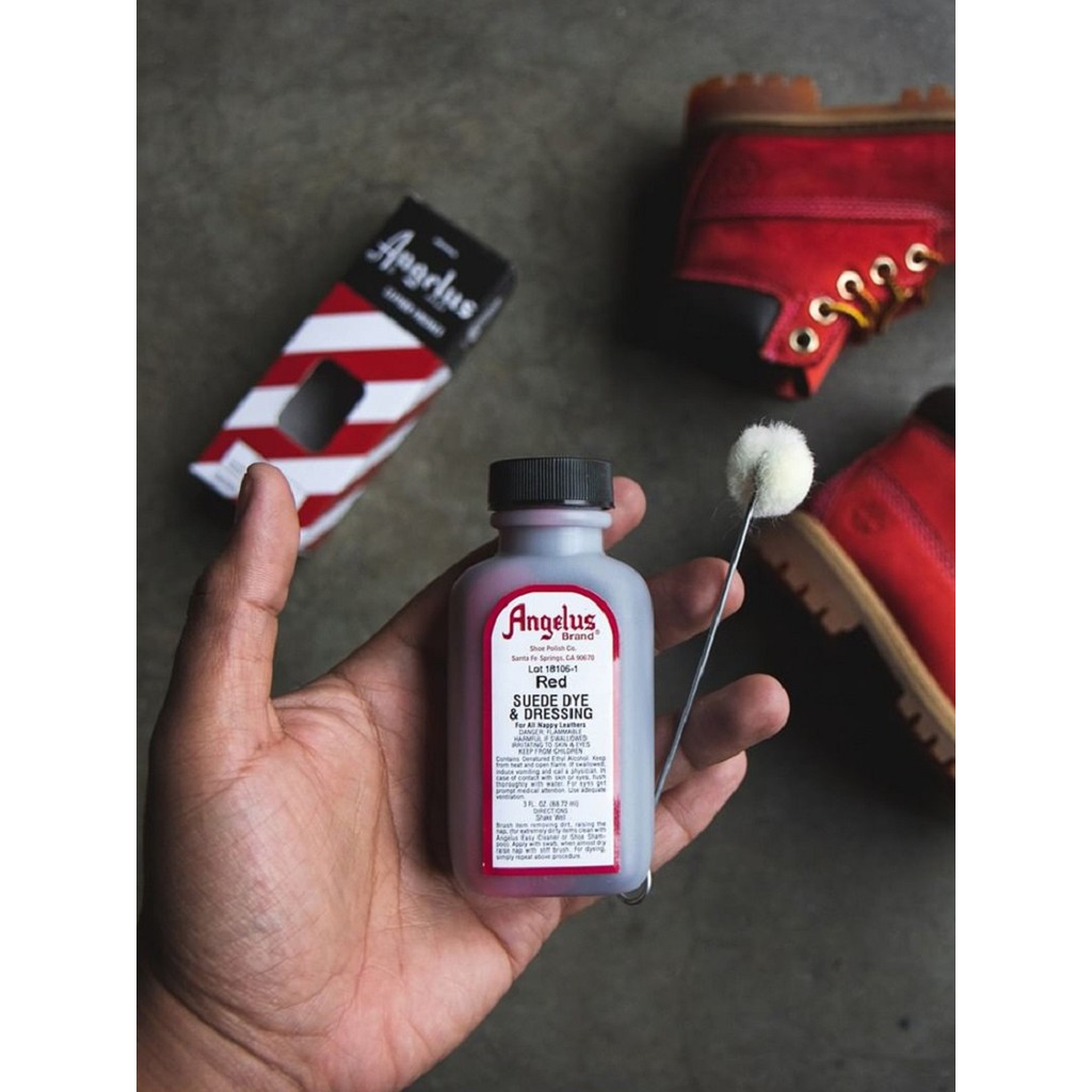 

Imported Angelus 520 Penetrating dye water suede dye and dressing from the United States, 90ml acrylic pigment