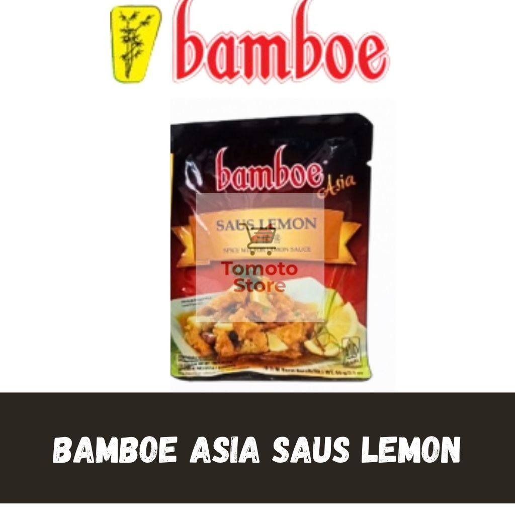 

✨ TOMOTOSTORE ✨ BAMBOE Asia Bumbu Saus Lemon