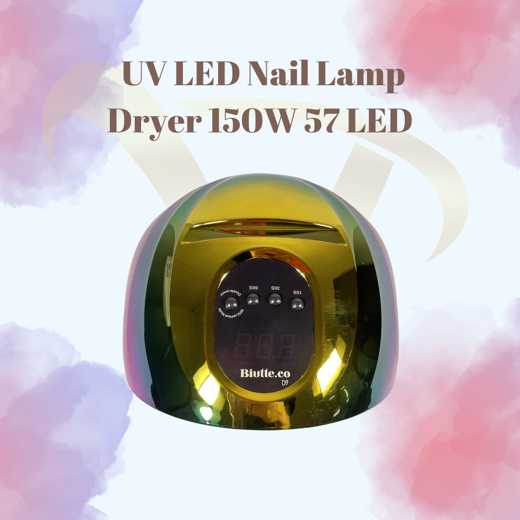 Pengering Kutek Kuku UV LED Nail Lamp Dryer 150W 57 LED
