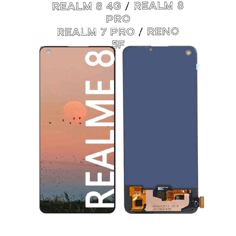 LCD TOUCHSCREEN COMPATIBLE REALME 8 4G REALME 8 PRO REALME 7 PRO RENO 5F ORIGINAL KUALITAS TERBAIK K