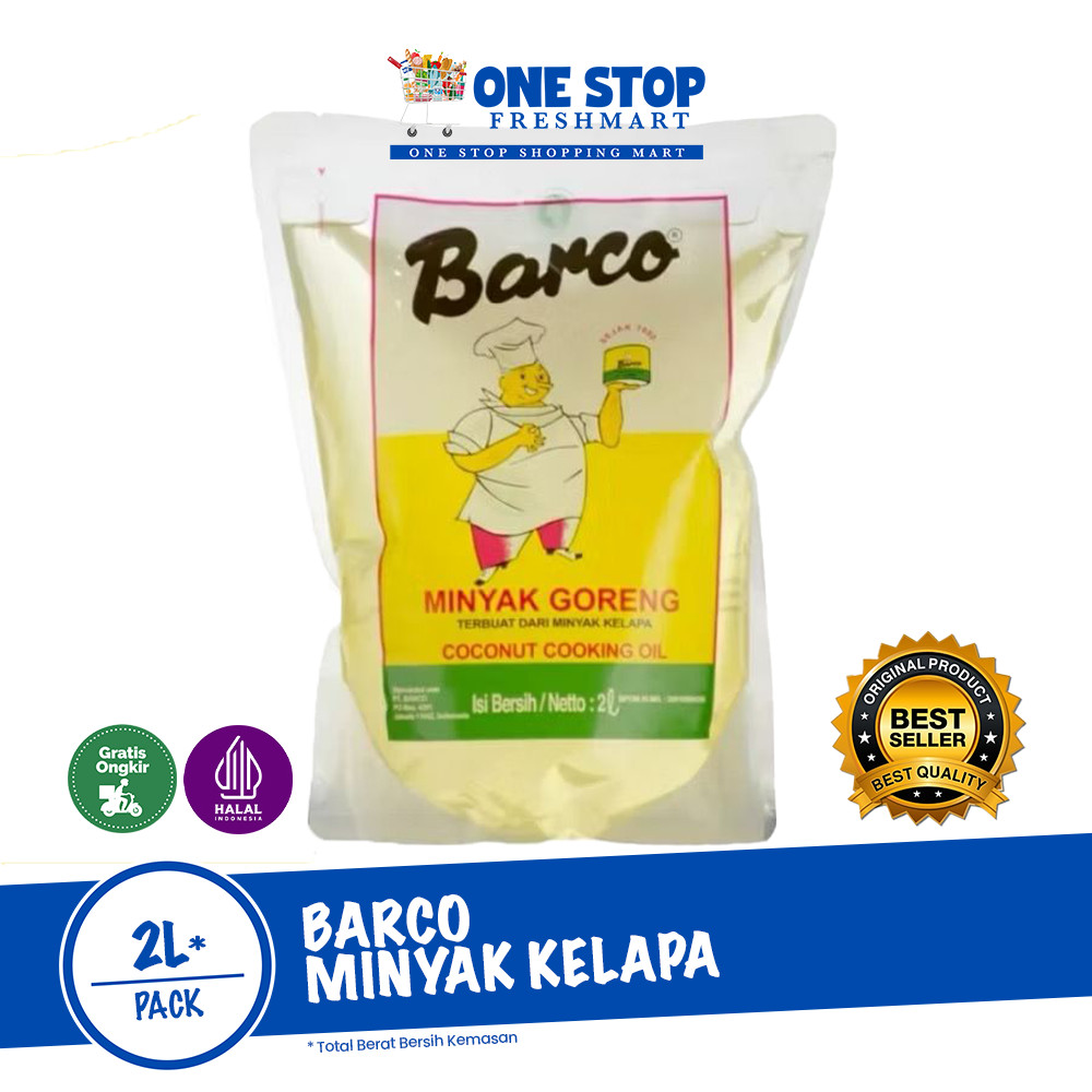 

BARCO MINYAK KELAPA 2L / MINYAK BARCO 2L