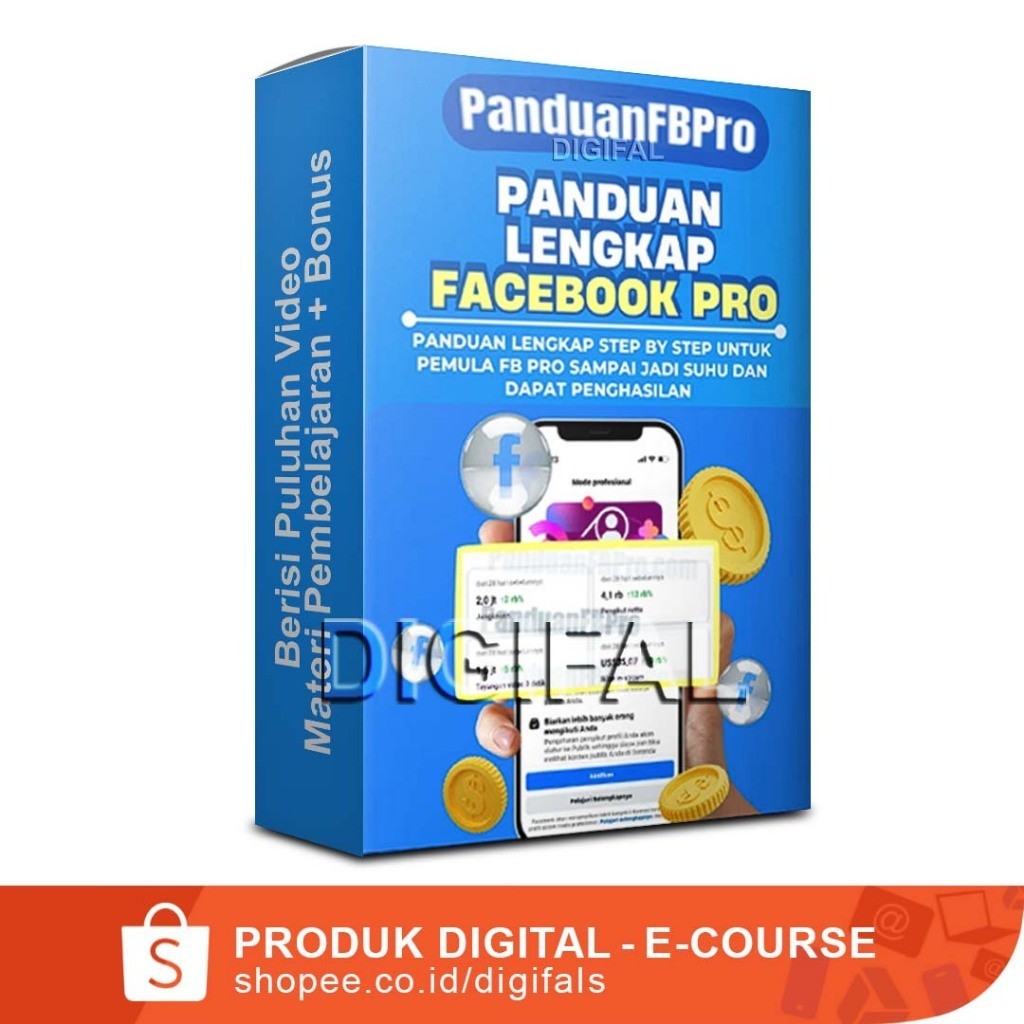 Panduan Lengkap Facebook Pro / FB Pro - Materi Video Pembelajaran + Bonus