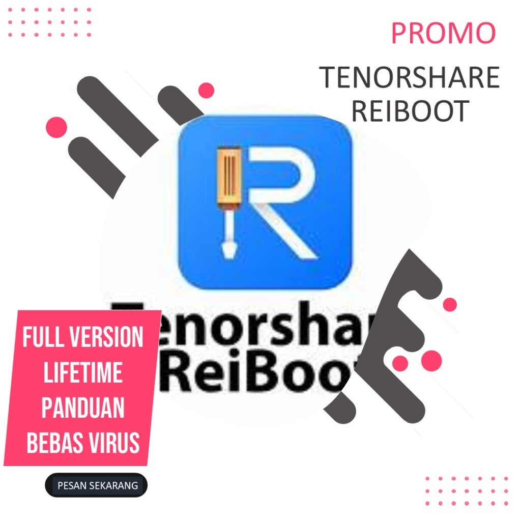 AKTIF SELAMANYA Tenorshare ReiBoot Pro Pro Data Recovery WIN OS FULL GARANSI
