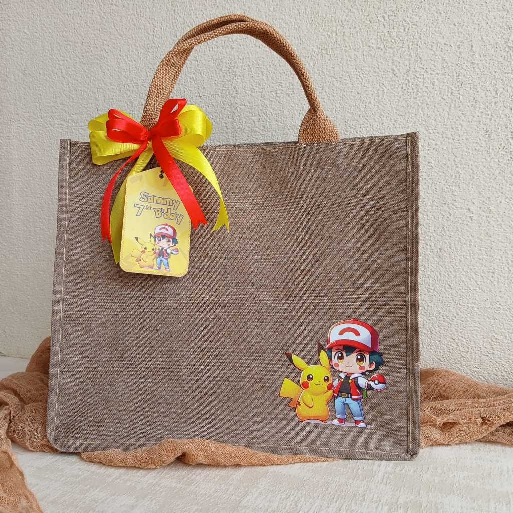

Souvenir Tas Anak Ulang Tahun Custom Nama Dan Karakter