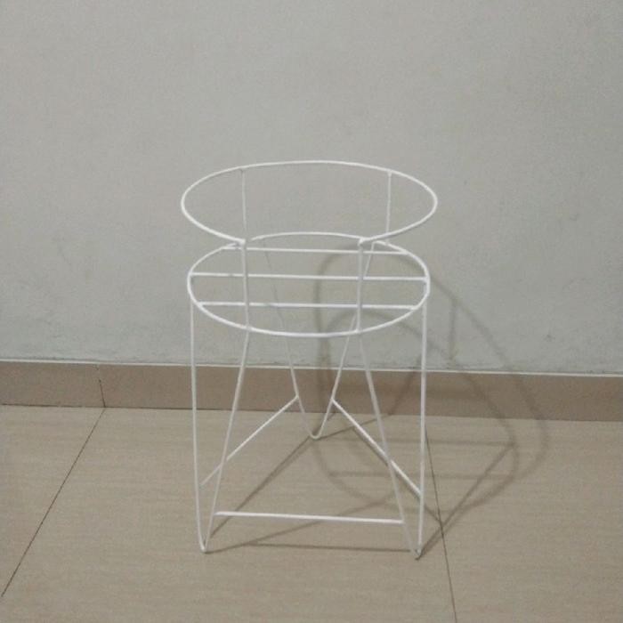 rak galon/galon air minum/dudukan galon air/tempat galon - hitam