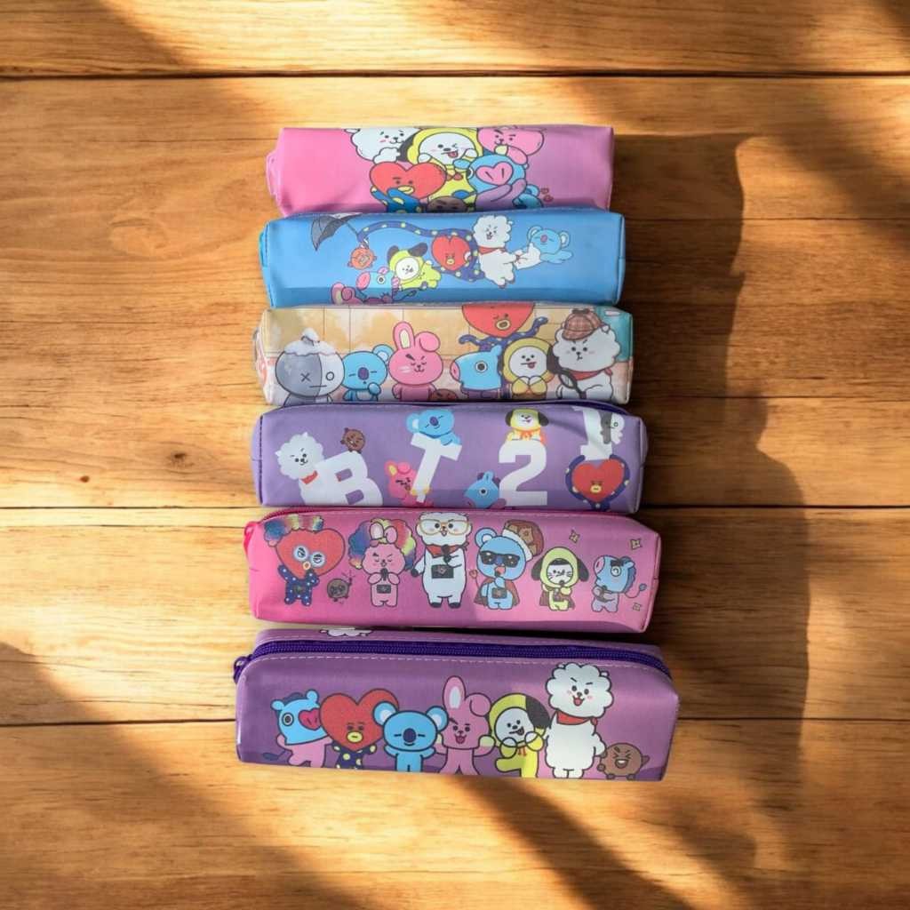 

Kotak Pensil Karakter Tempat Pensil Zipper Motif Tempat Alat tulis Sekolah Anak