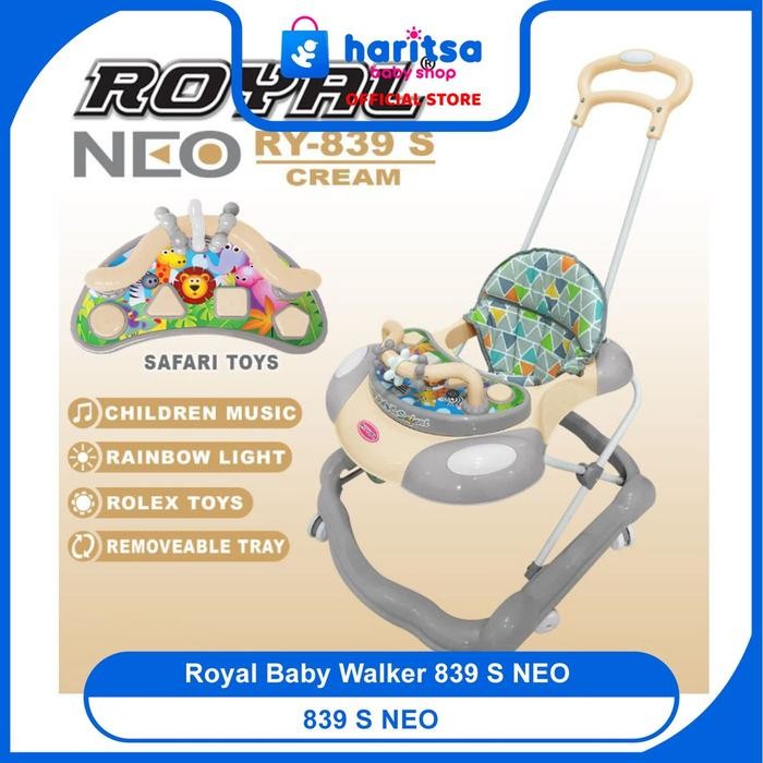 Dijual ROYAL BABY WALkER ROYAL TERBARU TYPE 820 828 839 S NEO Diskon