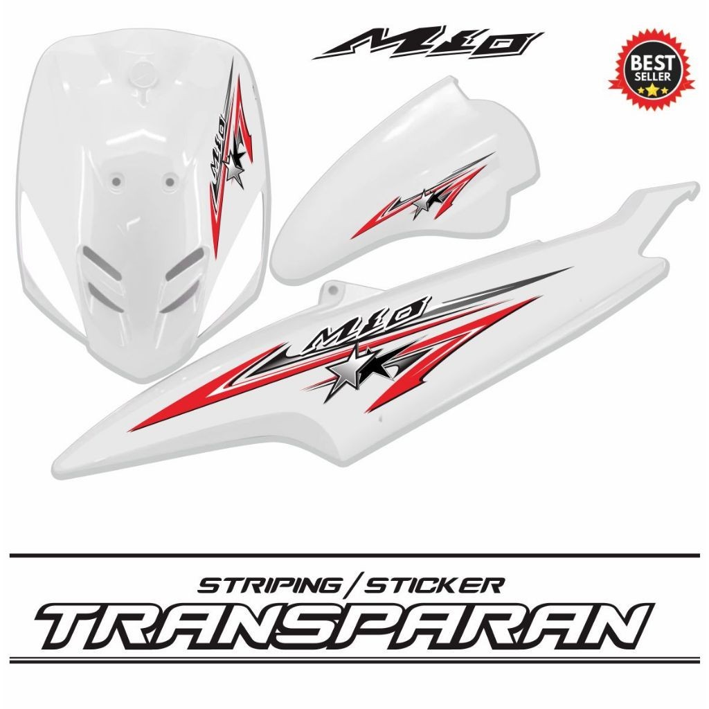 STIKER STIKER MIO STIKER MIO OLD MIO SPORTY BAHAN TRANSPARAN MIO